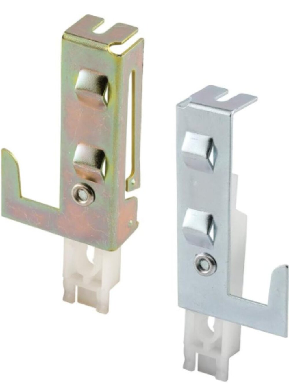 Prime-Line MP6549 Wardrobe Bottom Guide Left and Right (Single Pack)